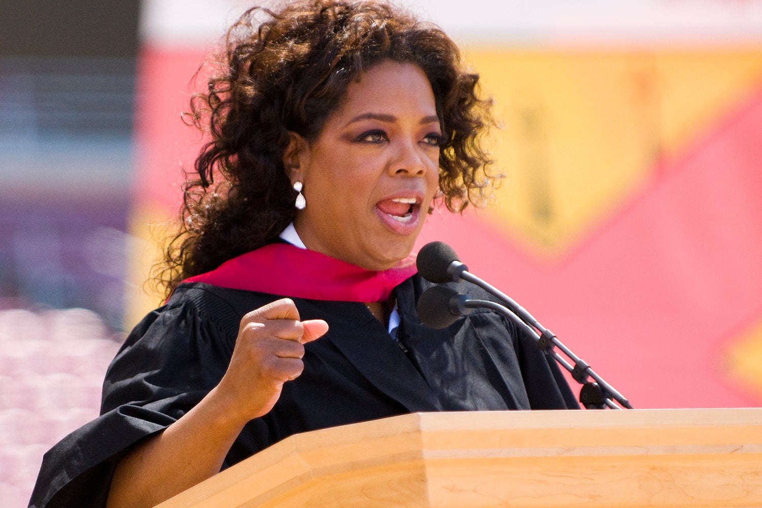 Oprah Winfrey Addresses Stanford Class Of Stanford Report