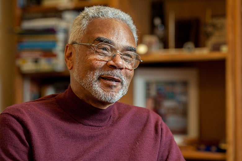 History Professor Clay Carson in his office