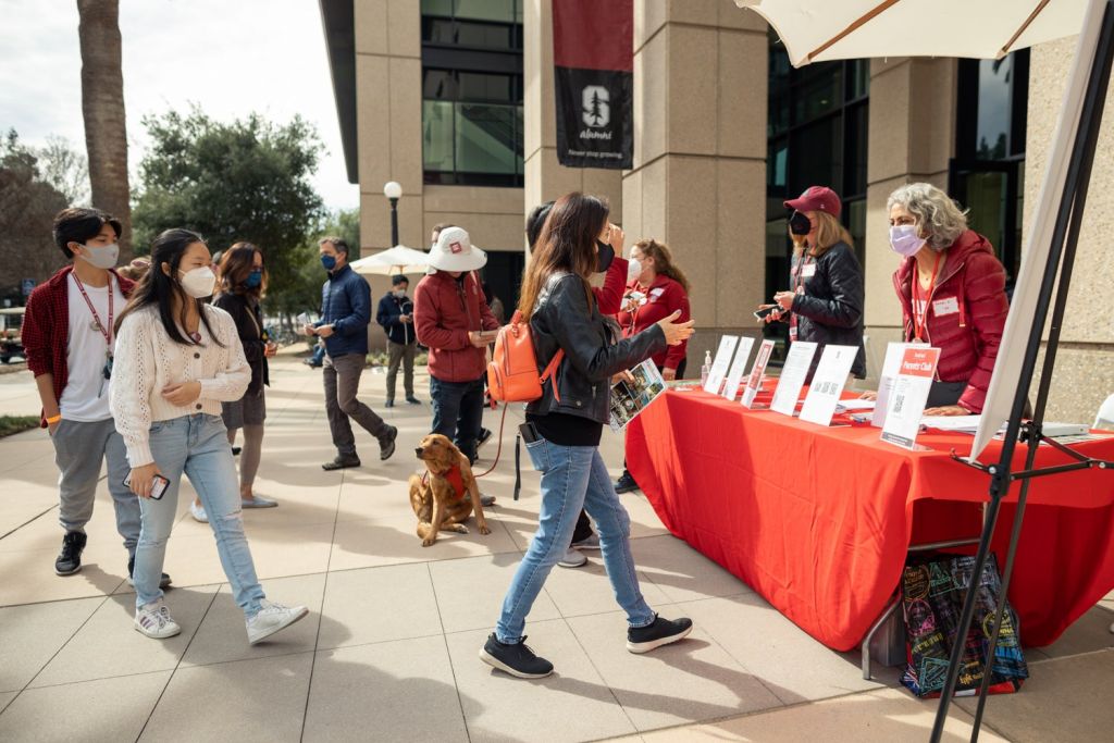 Admit Weekend returns to campus Stanford Report