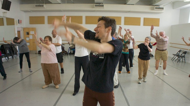 Dancers with Parkinson's disease 