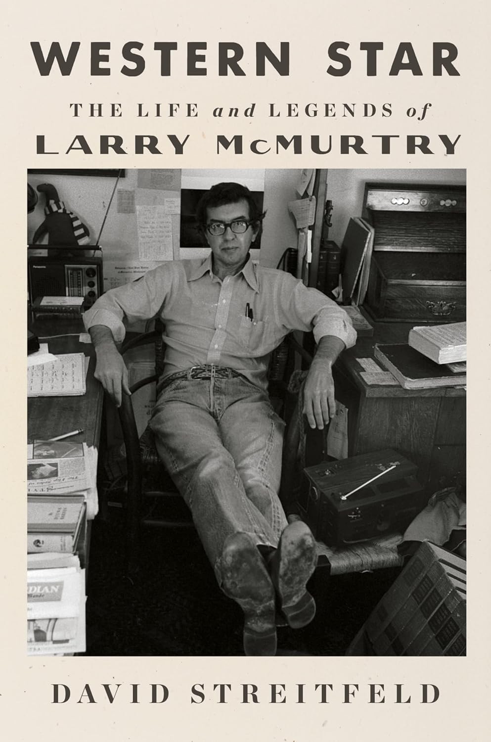 Book cover for Western Star: The Life and Legends of Larry McMurtry