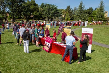 resource information tables set up on Meyer Green