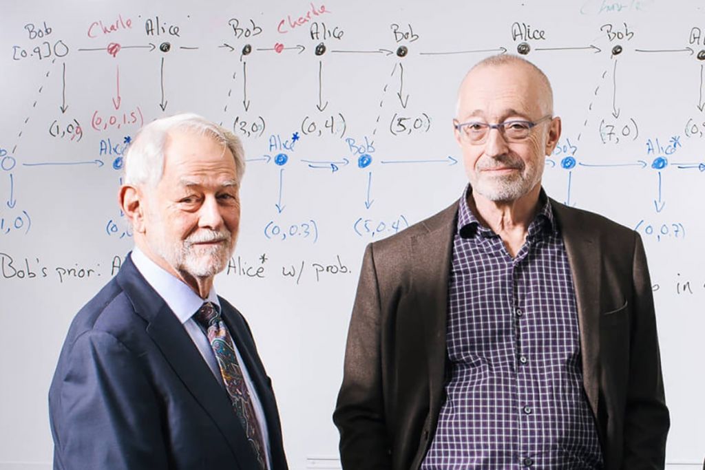 Robert Wilson and Paul Milgrom
