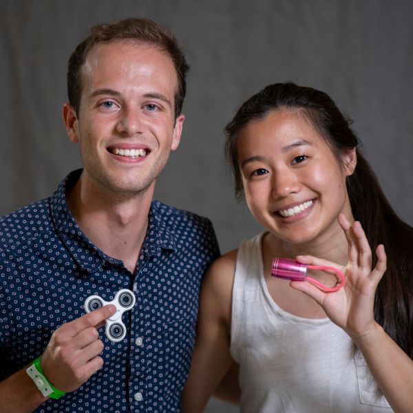 Alex Akesson and Anne-Marie Hwang