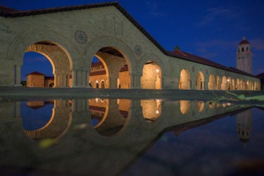 Main Quad puddle