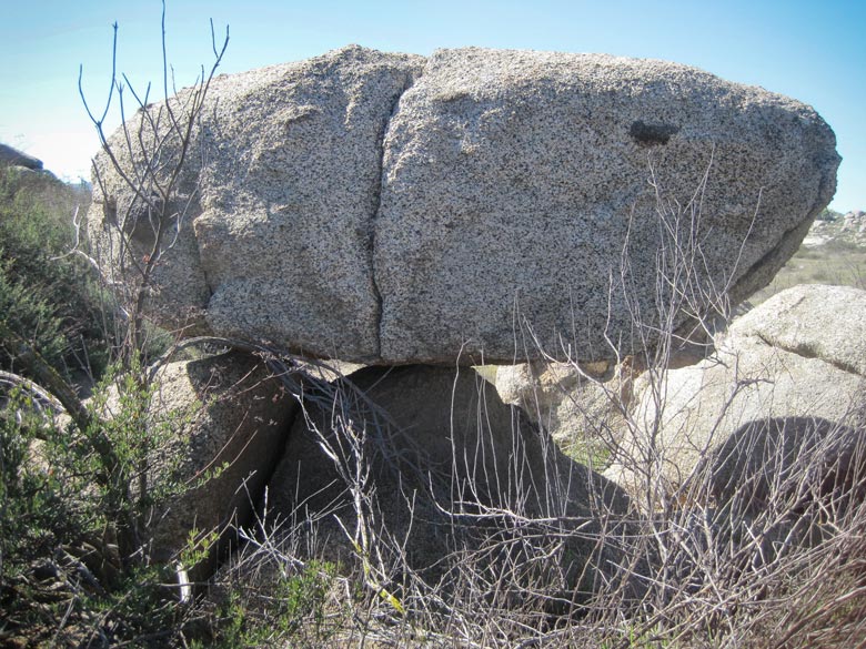 balanced rocks that seismologists use to gauge an earthquake's shaking