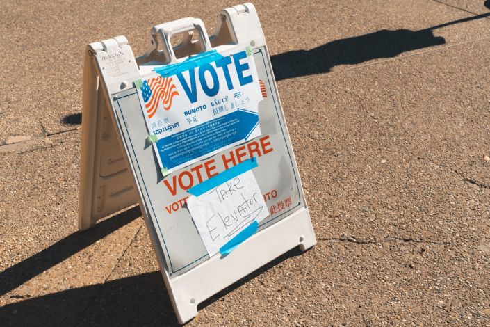 Democracy in action in evidence at Stanford on Election Day | Stanford ...