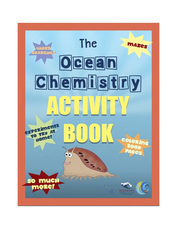 Cover page of the Ocean Chemistry Activity Book