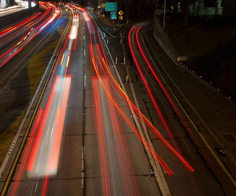 Freeway lights