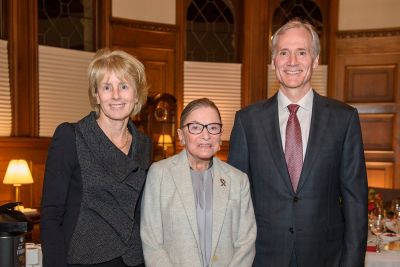 Ginsburg with president