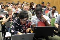 New graduate students participate in the course Energy@Stanford and SLAC, part of SGSI, September, 2017.