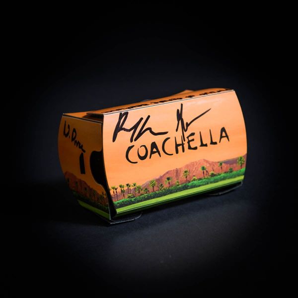 Signed "Coachella" V.R. headset