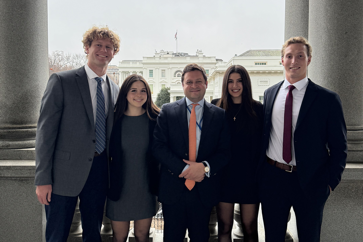 Students take nuclear strategy ideas to the White House image