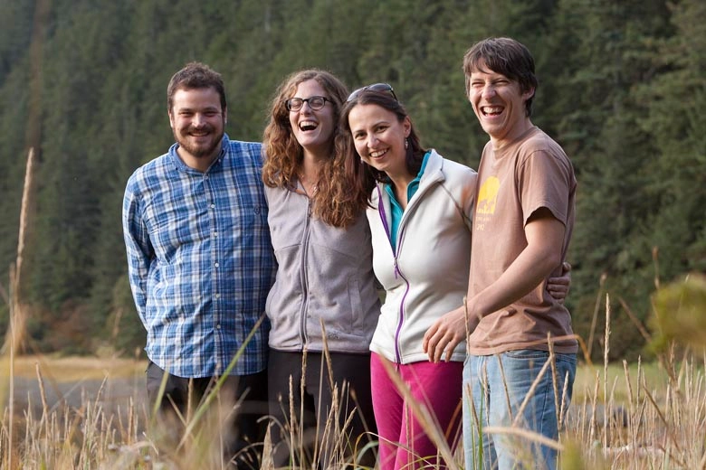 Inian Islands Institute founders Aaron Strong, Lauren Oakes, Lida Teneva, Zachary Brown