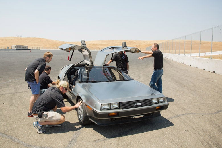 Marty, the autonomous DeLorean
