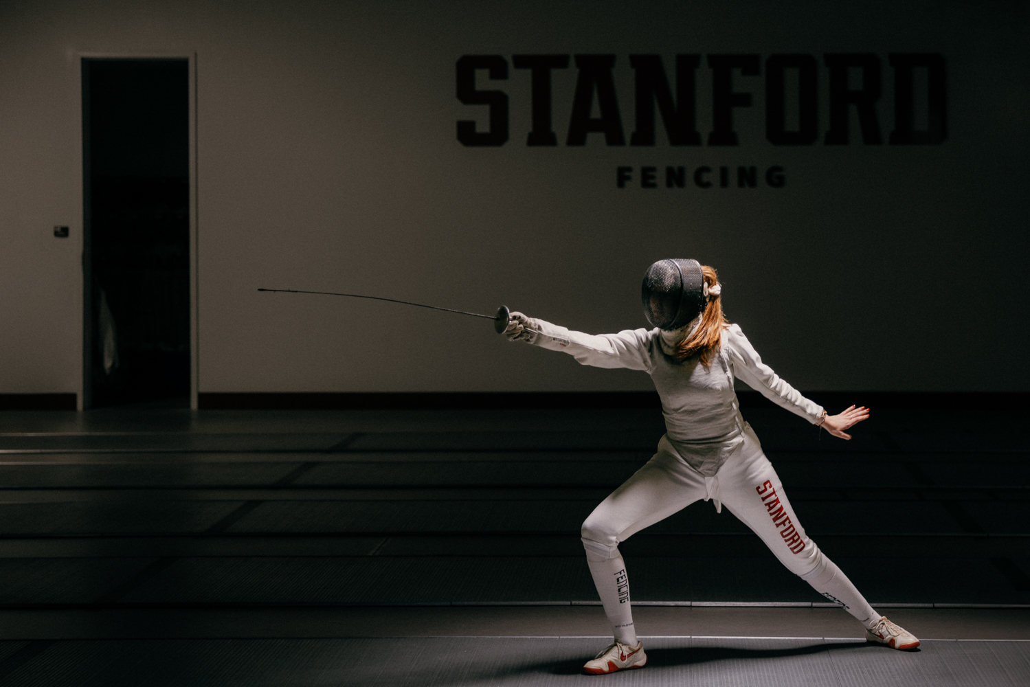 Liana Keesing, former captain of the women's fencing team