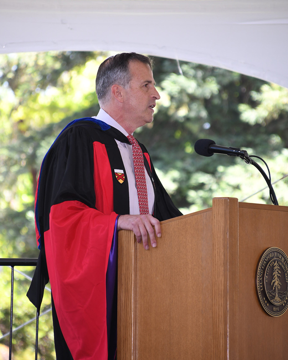 George Triantis Stanford Law School celebrates 2024 graduates | Stanford Report
