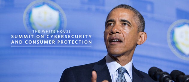 President Obama at a podium