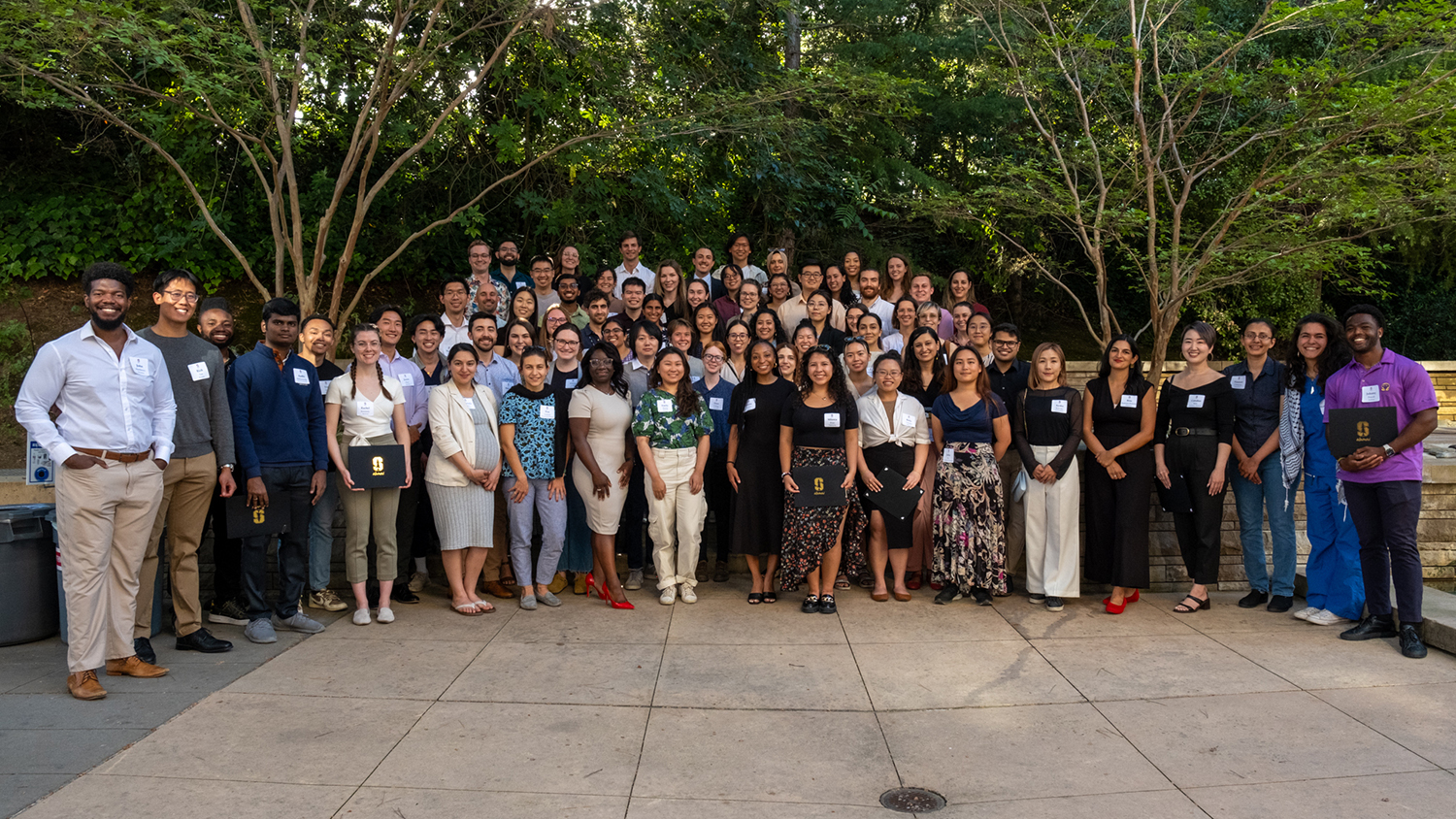 Pictured is a group photo of the recipients of the 2024 Community Impact Award 2024. 