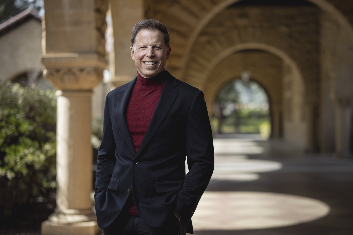 Profile photo of Ken Goodson outside on campus.