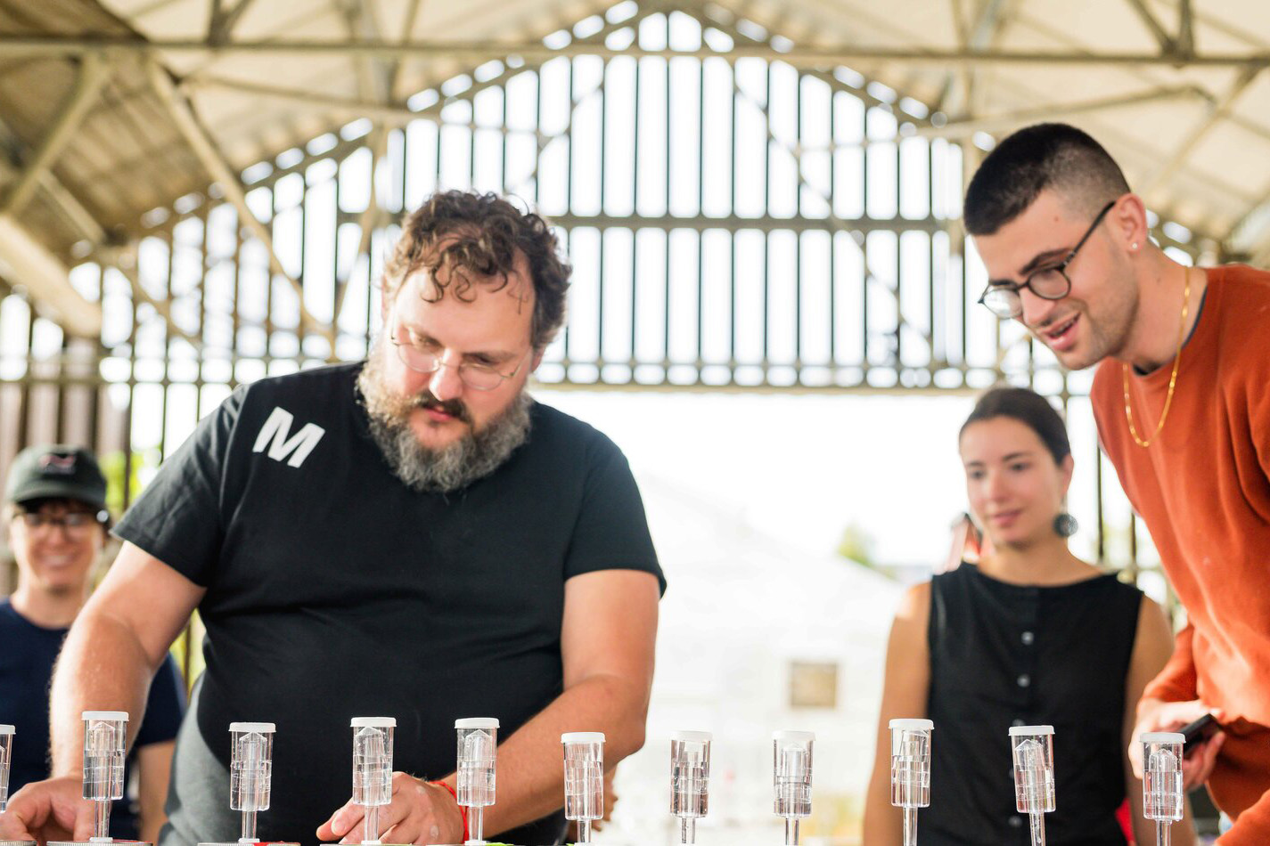 Ramón Perisé of the restaurant Mugaritz leads a fermentation workshop.