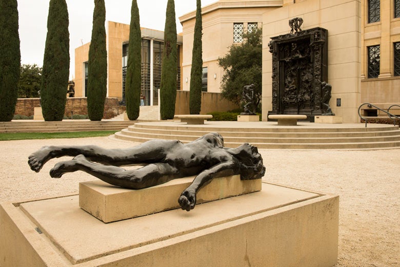 Sculptures in the Rodin Sculpture Garden