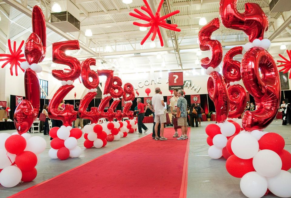 Reunion balloons