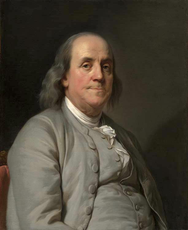 painting of Benjamin Franklin