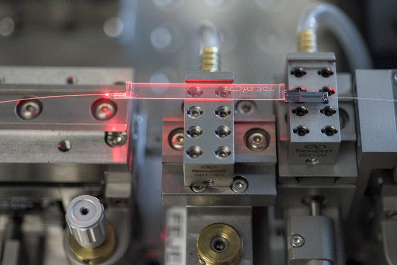 Nonlinear optical waveguide