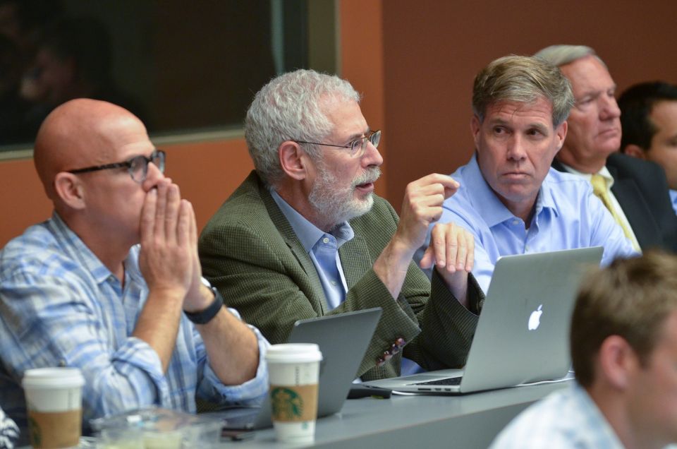 Steve Blank, Joe Felter, and Pete Newell