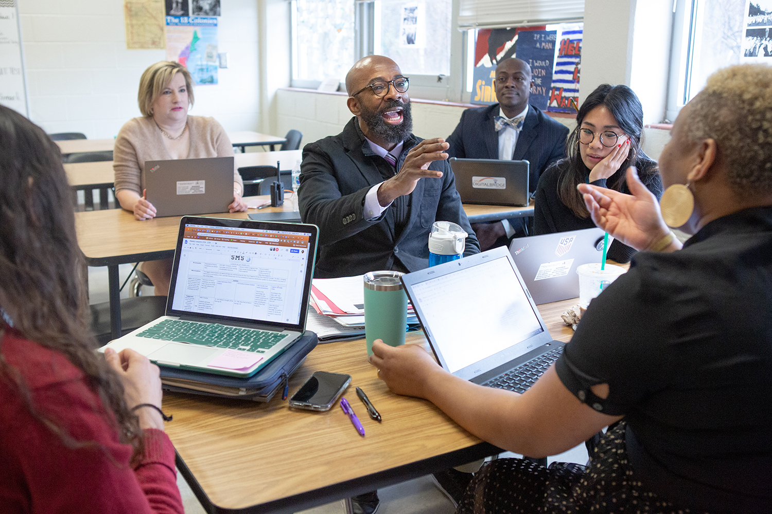 Group of educators participating in a training.