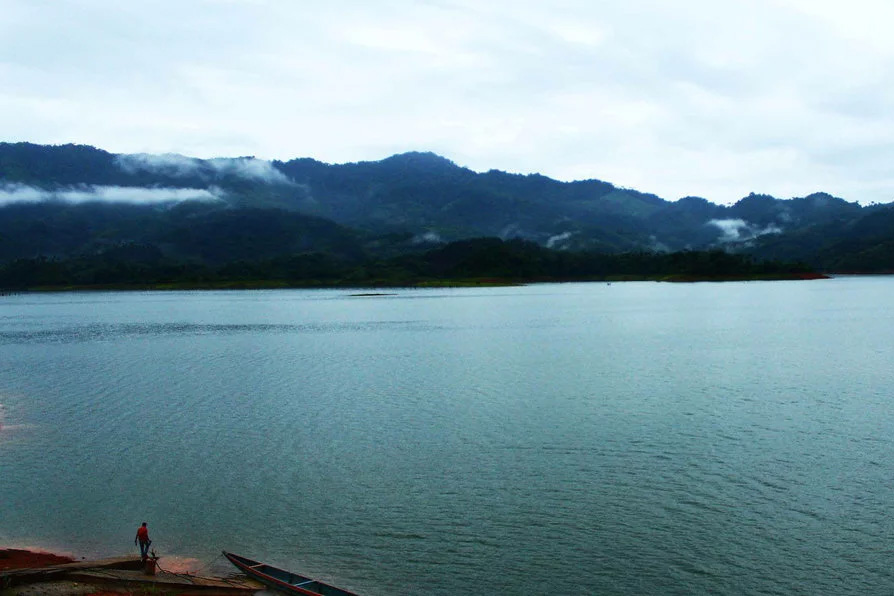 View of Sinú River in northwestern Colombia