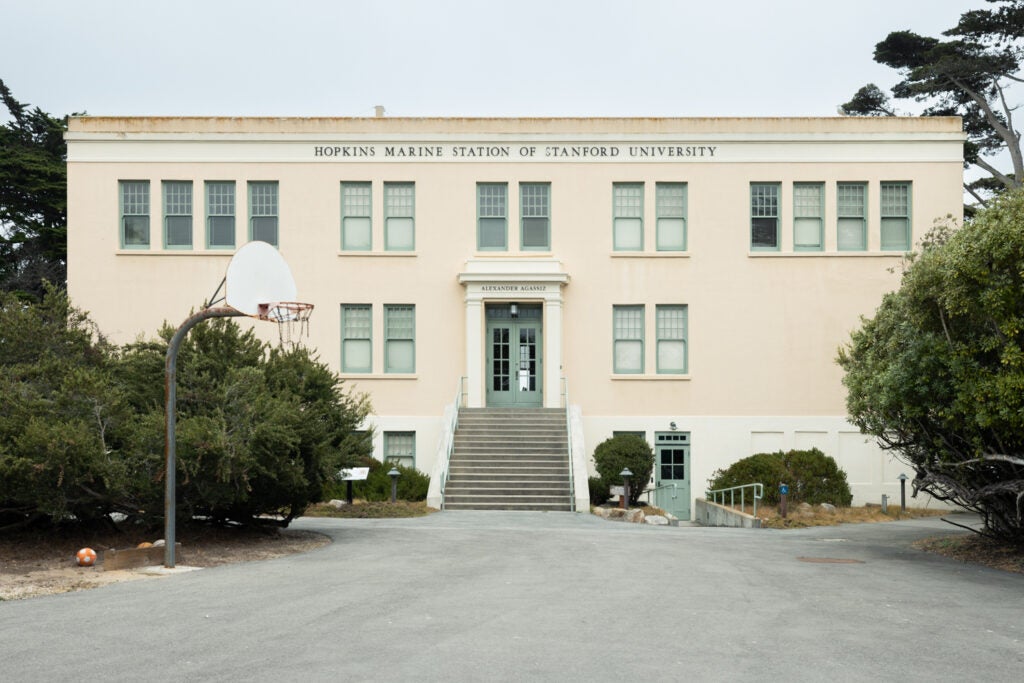 The exterior building of Hopkins Marine Station
