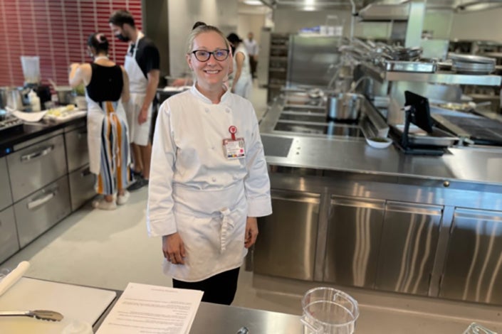 Michelle Hauser, MD, a physician-chef