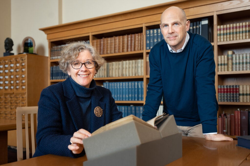 Elaine Treharne and Ben Albritton are building a community around the study of medieval manuscripts.