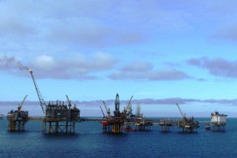 Offshore oil fields