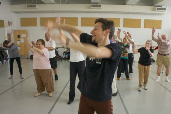 Dancers with Parkinson's disease