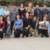 members of the Stanford Conductorless Orchestra / Allison Semrad