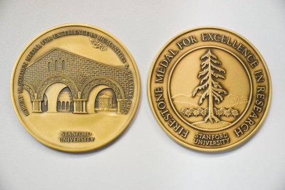 Golden and Firestone medals /  Courtesy Undergraduate Advising and Research