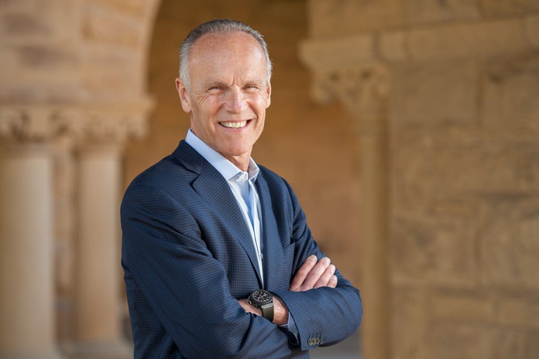 Steven A. Denning chairs the Stanford University Board of Trustees. 
