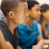 African American students in classroom