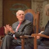 John Hennessy in conversation with Jane Shaw in Memorial Church