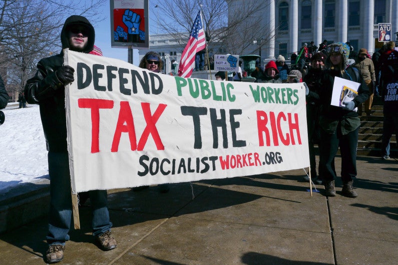 Tax protesters