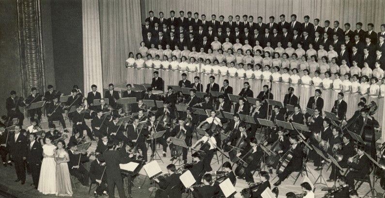 China Central Philharmonic in 1959
