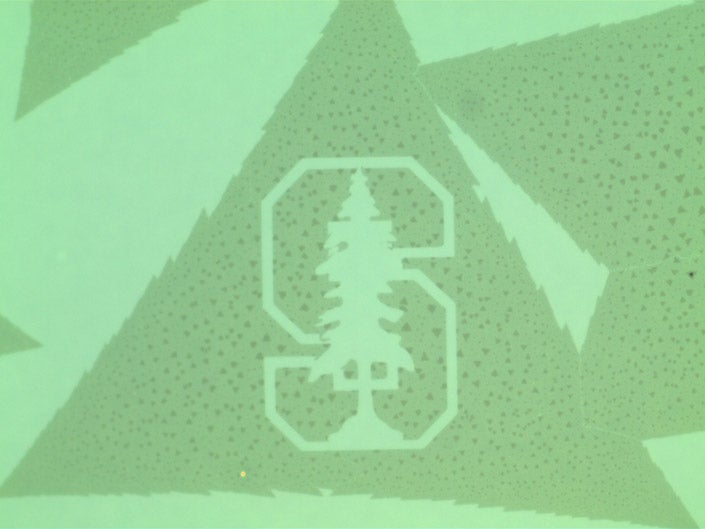 Stanford symbol just 3 atoms thick