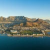 Aerial view of Capetown South Africa