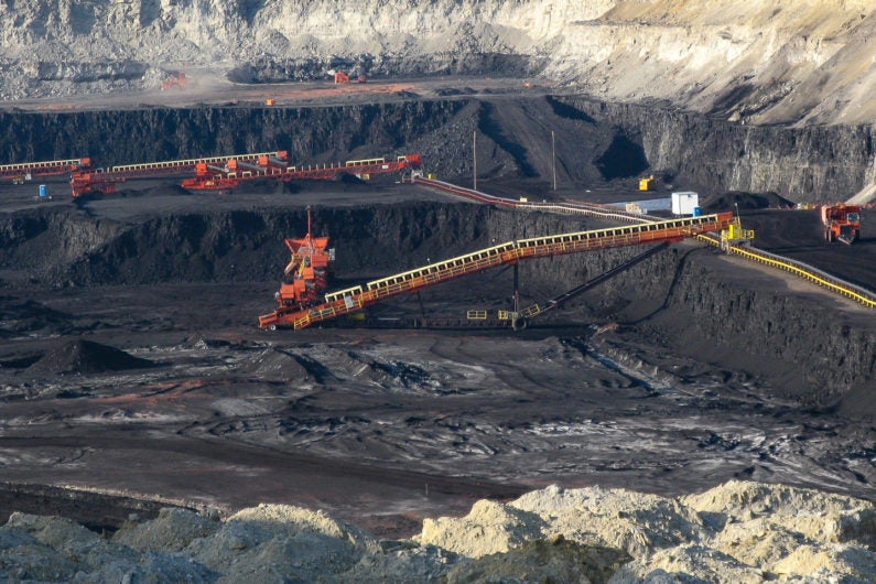 Wyoming coal mine