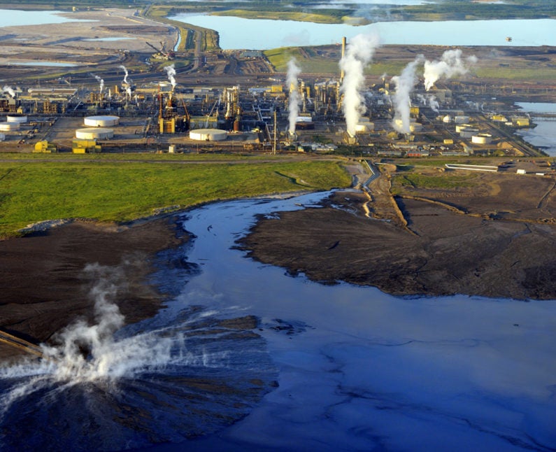 Athabasca oil sands field