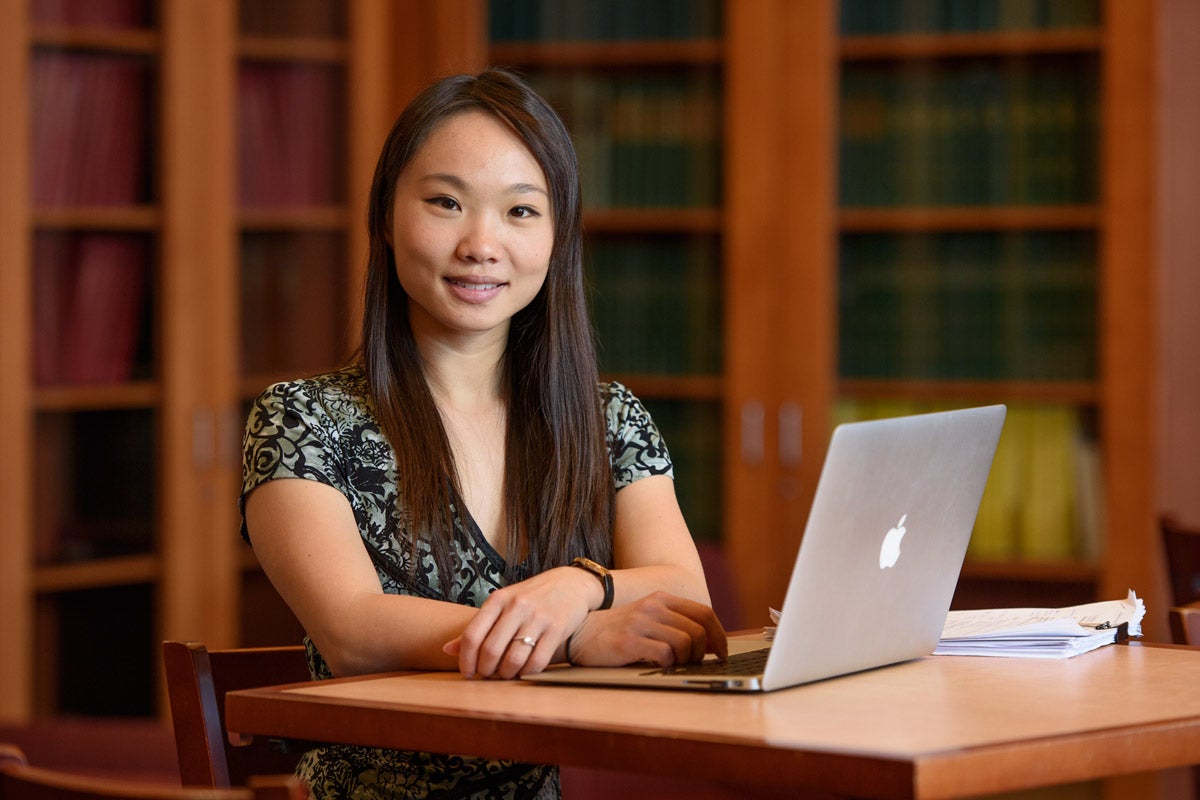 Patricia Chen is lead author on a paper that shows that a psychological intervention that encouraged students to use available study resources in a strategic way made them more likely to perform better in class.