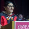 Penny Pritzker speaking at 2017 GSB Commencement